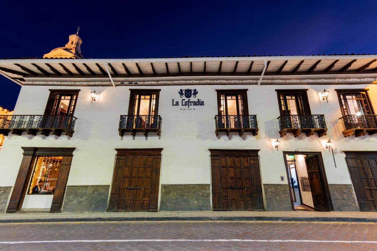 Hotel La Cofradia Pub-House Cuenca Exterior foto